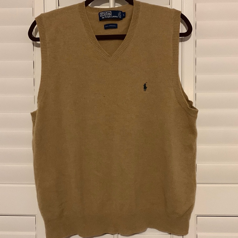 Polo Men’s Wool Sweater Vest